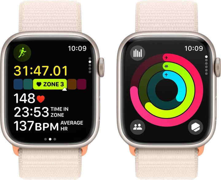 Actual product image Apple Watch Series 9 (45 mm, 4G)