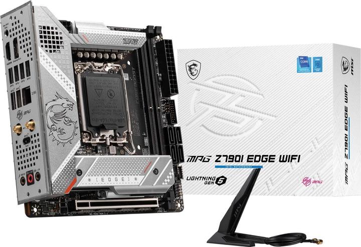 Image du produit MSI MPG Z790I Edge WIFI (LGA 1700, Intel Z790, Mini-ITX)
