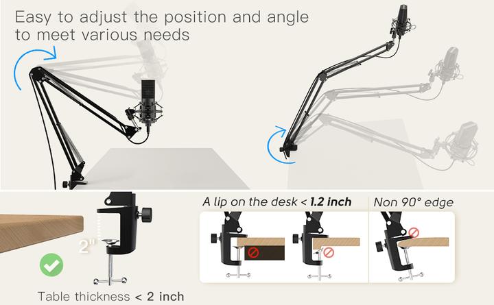 Actual product image Fifine CS1