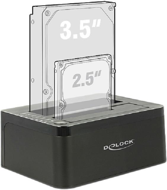 Actual product image Delock Dual Dockingstation