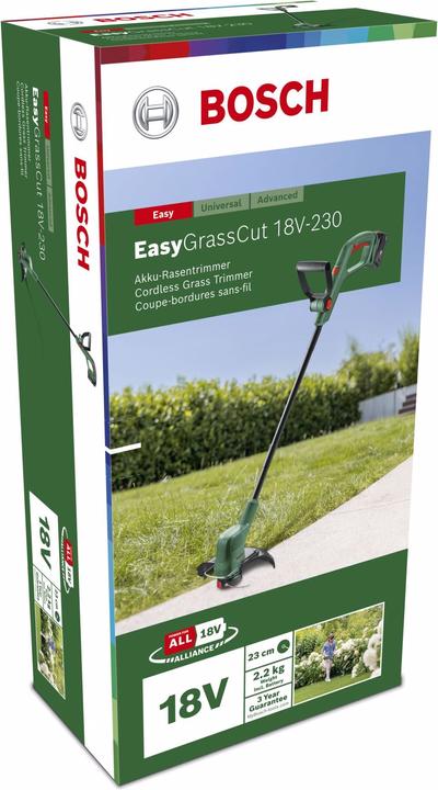Actual product image Bosch Home & Garden EasyGrassCut 18V-230 cordless lawn trimmer (Trim line)