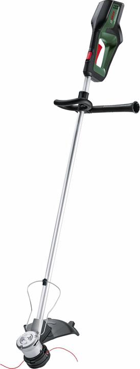 1 x shoulder strap, 1 x additional handle, 1 x manual, 1 x cordless grass trimmer (without battery & charger)