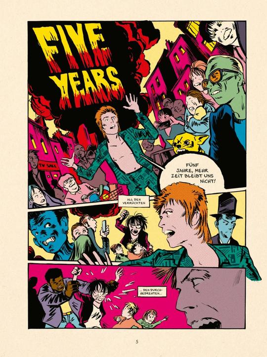 Produktbild Starman - David Bowie's Ziggy Stardust Years (Deutsch, Reinhard Kleist, 2021)