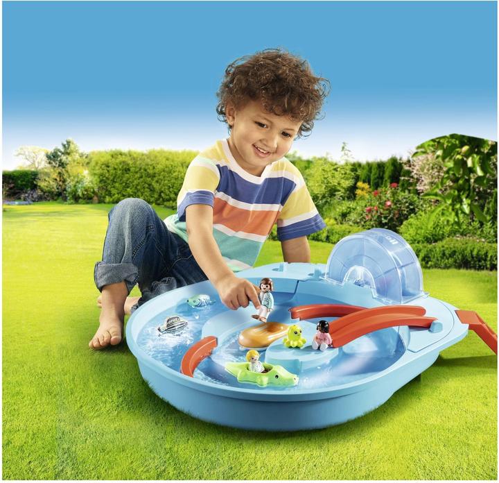 Produktbild Playmobil Fröhliche Wasserbahn (70267, Playmobil 1.2.3)