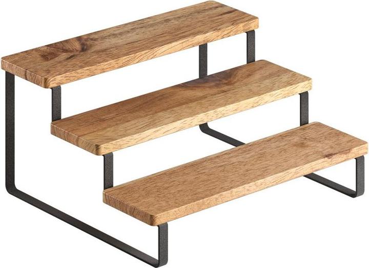 Metaltex Gewürztreppe York Lava 3-Etg.