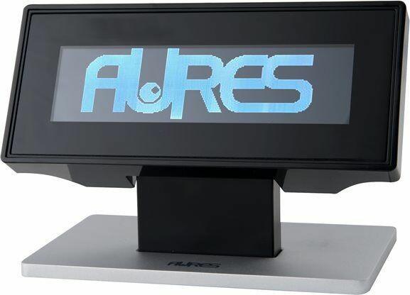 Produktbild Aures Kundendisplay OCD 300, Schwarz, USB, 2x20 Zeichen (mit Sockel)