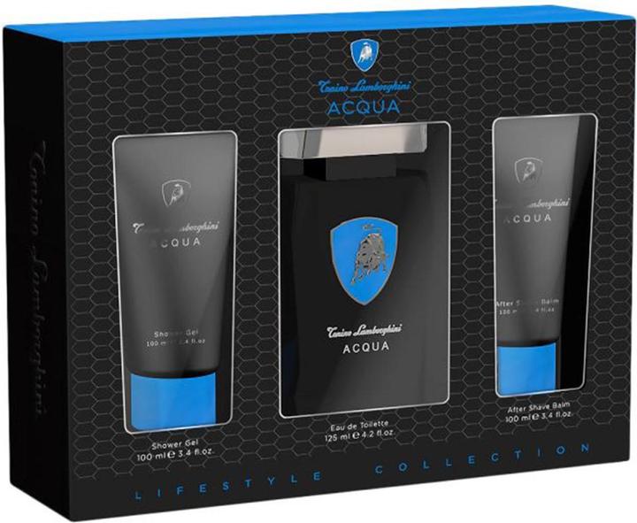 Immagine prodotto Tonino Lamborghini Set Acqua Edt 125Ml + Balsamo 100Ml + 100Ml (Eau de toilette, 125 ml)