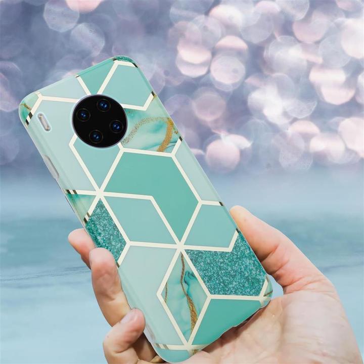 Actual product image Cadorabo IMD TPU Colorful Marble Cover (Mate 30 Pro)