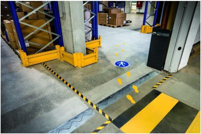 Immagine prodotto Durable Nastro segnaletico per pavimenti Duraline Strong 2 colori (50 mm)