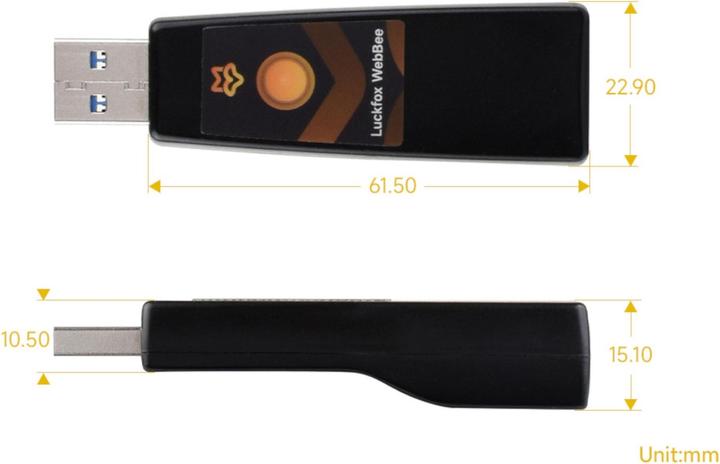 Immagine prodotto Luckfox Pico WebBee RV1103 Micro Development Board USB
