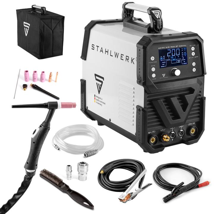 Produktbild Stahlwerk Schweissgerät AC/DC WIG 200 ST Digital Kombischweissgerät 200 A