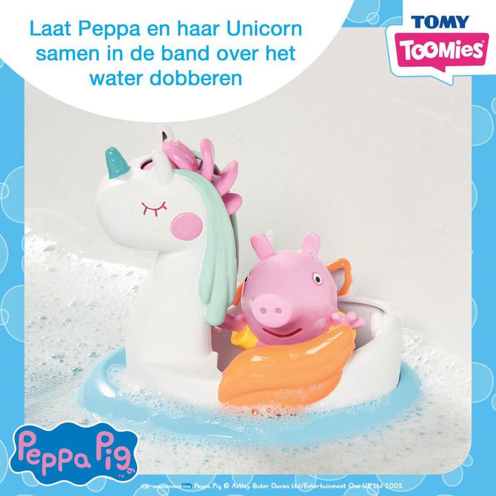 Image du produit Tomy Peppa Pig avec jouet de bain bateau