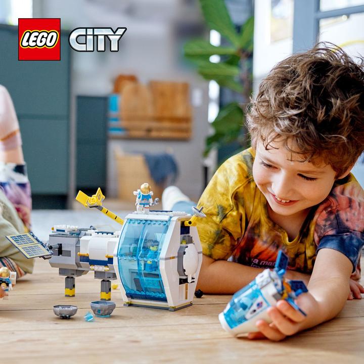 Productafbeelding LEGO Maanruimtestation (60349, LEGO Stad)