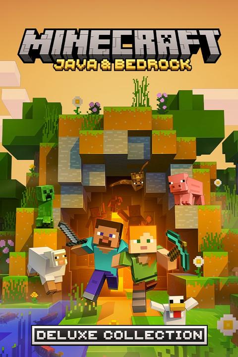Actual product image Microsoft Xbox Minecraft JavaBdrck Dlx Collect Download Code (PC)