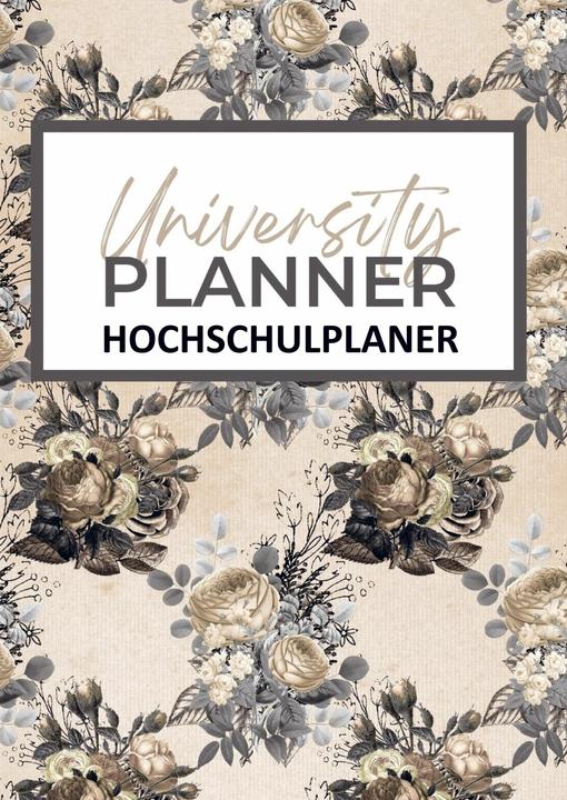 Produktbild Universitätsplaner: Hochschulplaner: Uni Planer (Deutsch)