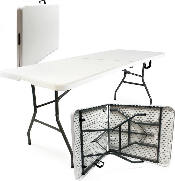 Actual product image Wiltec Folding camping table Folding table Party table Buffet table Garden table