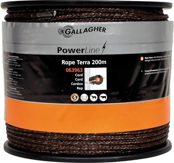 Produktbild Gallagher PowerLine cord terra 200m - 063963 063963 (200 m)