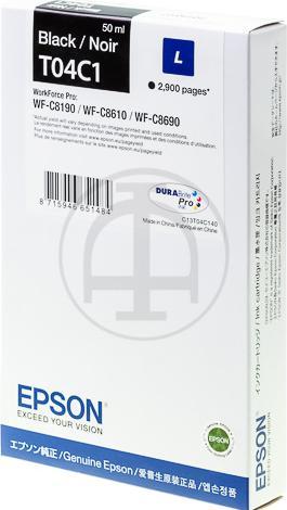 Image du produit Epson Cartouche D'Encre L Noire T04c1 (CF)