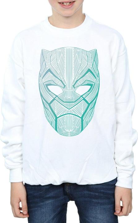 Immagine prodotto Black Panther Tribal Mask Felpa Ragazzi (116)