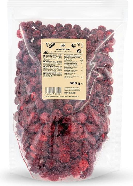 Produktbild KoRo Gefriergetrocknete Sauerkirschen (500 g)