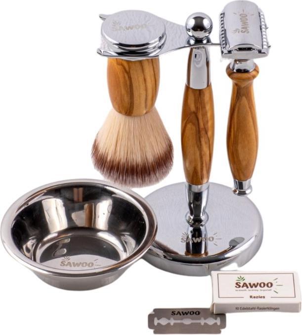 Image du produit Sawoo Set de rasage Woolive 5pcs.