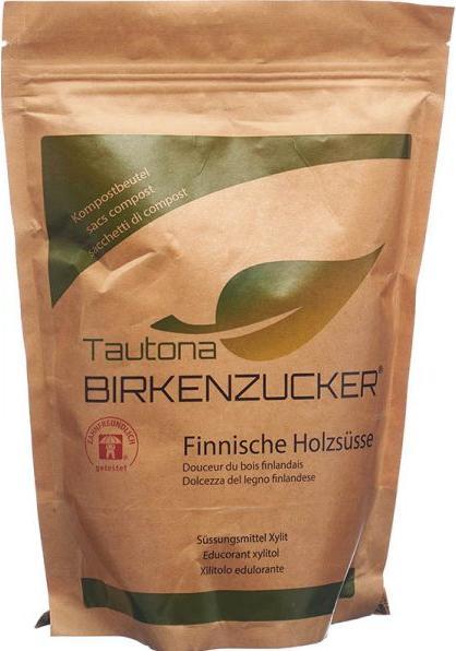 Actual product image Tautona Birch sugar/Xylitol refill bag (3kg) (3000 g)