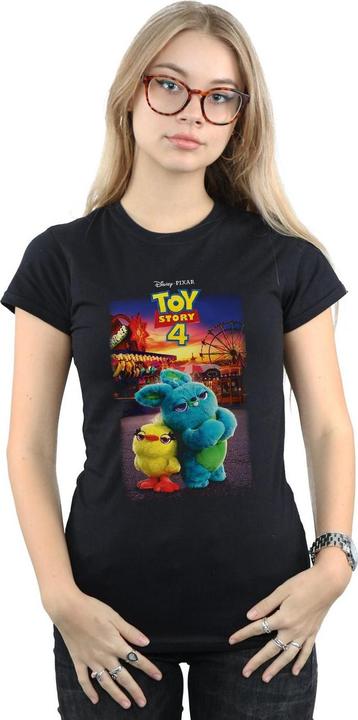 Immagine prodotto Disney Toy Story 4 Ducky And Bunny Poster Maglietta Donna (S)
