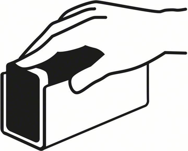 Produktbild Bosch Professional Zubehör EXPERT S471 Standard Block, 69 x 97 x 26 mm, M, F, SF, 3-tlg. (Mittel, Fein, Superfein)
