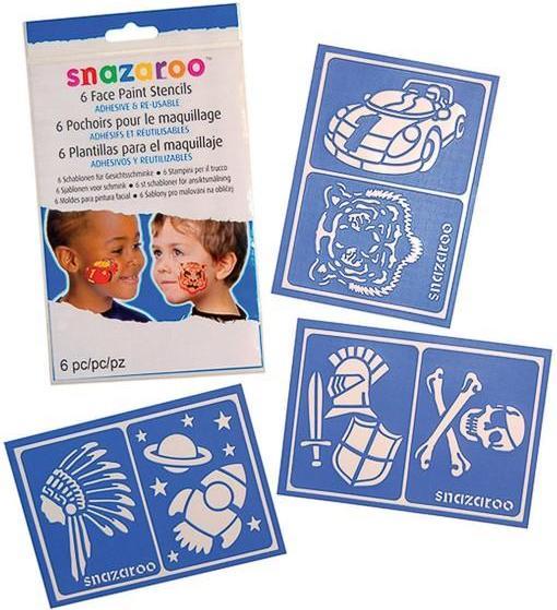 Produktbild Snazaroo Schablonen Jungen