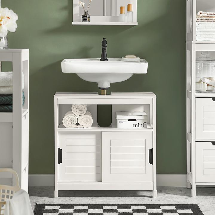 Actual product image SoBuy Vanity unit white (60 x 30 x 61 cm)