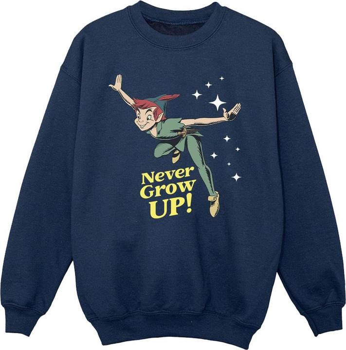 Disney Peter Pan Never Grow Up Sweatshirt Mädchen