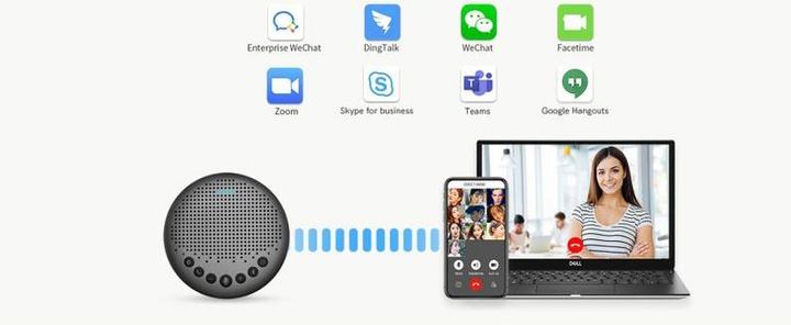 Image du produit EMeet Haut-parleur USB Luna avec dongle Bluetooth