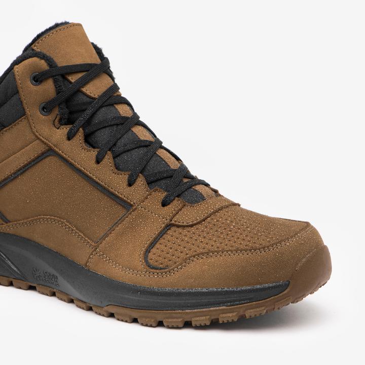 Produktbild Quechua Winterschuhe Herren Leder halbhoch warm wasserdicht Winterwandern - SH500 (45)