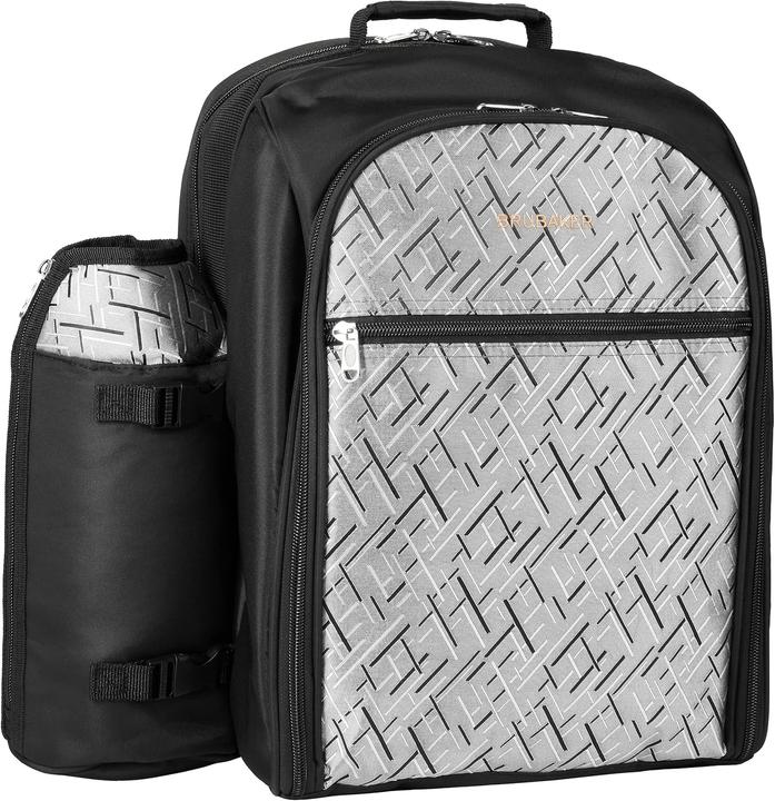 Actual product image Brubaker Picknickrucksack für 4 Personen inkl. Kühlfach + Iso-Flaschenhalter
