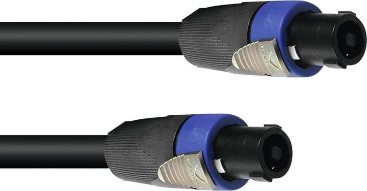 Psso Lautsprecherkabel Speakon 4x4 15m sw (15 m)