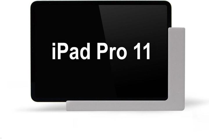 Produktbild TabLines TWP003S Wandhalterung für iPad Pro 11 (1./2./3./4. Gen.) silber