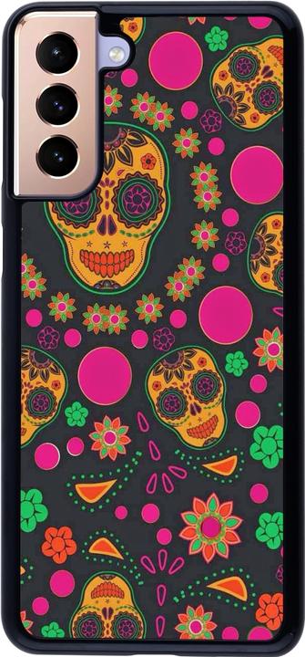 Immagine prodotto PhoneLook Copertina Halloween 22 teschi messicani colorati (Samsung Galaxy S21+ 5G)