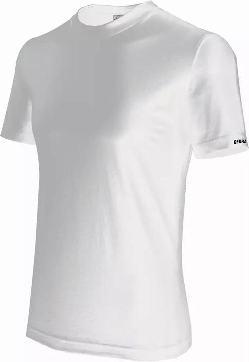 Dedra Herren-T-Shirt L, weiss, 100 % Baumwolle (L)