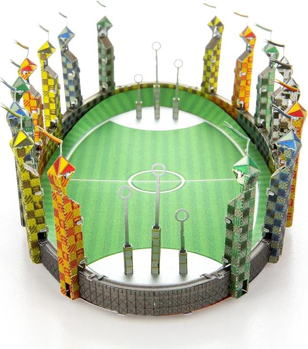 Actual product image Metal Earth Harry Potter Quidditch Pitch
