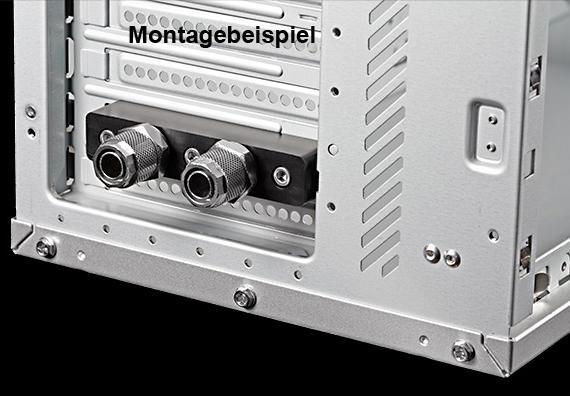 Actual product image Alphacool HF 38 Slot cover Panama