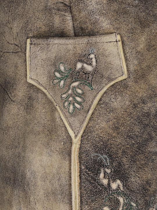 Actual product image Beckert Lederhosen WILDBOCK SÄMINA (46)