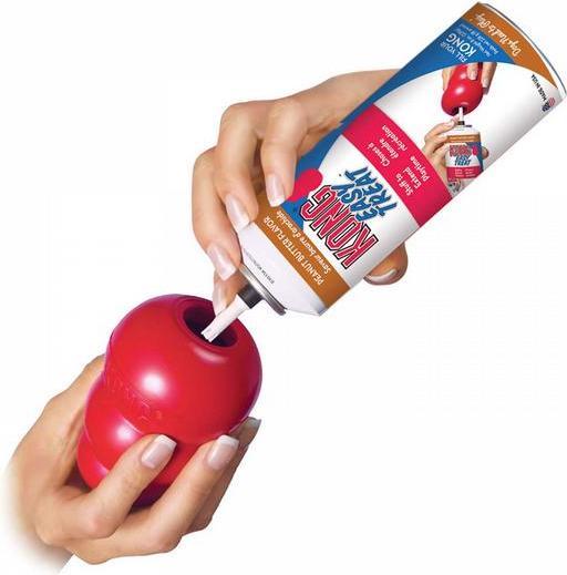 Actual product image KONG Classic (Retrieval, Dog food toy, Dog chew toy)