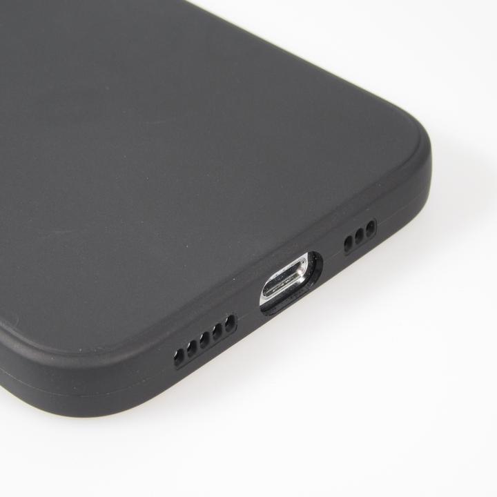 Actual product image PhoneLook Coque Silicone Mat Coeur doré (Apple iPhone 13)