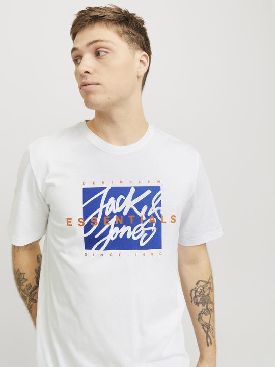 Actual product image Jack & Jones Logo round neck T-shirt T-shirt (XS)