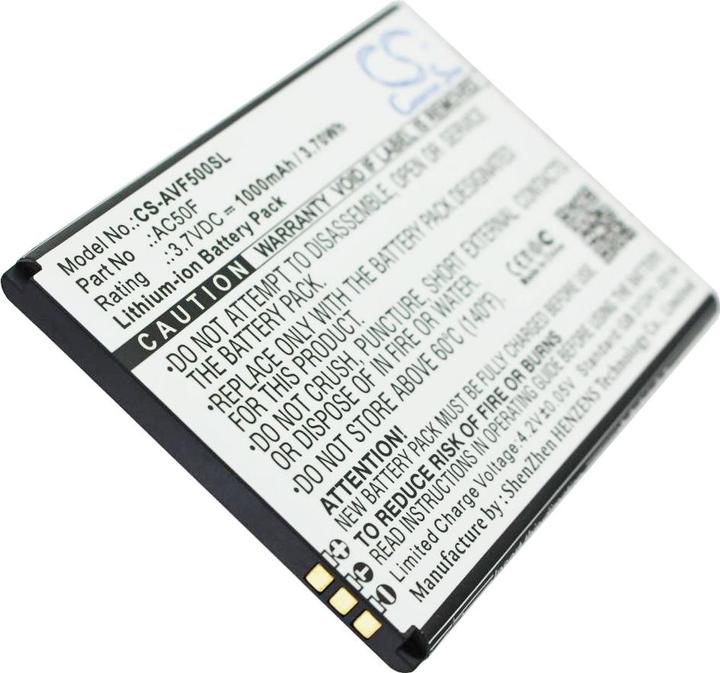 Actual product image AccuCell Akku Archos 50F Neon, AC50FNEV, AC50F