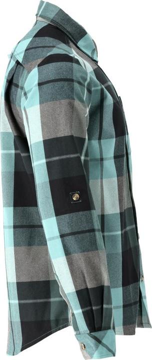 Image du produit Mascot Chemise en flanelle Customized 22904 vert forêt à carreaux taille M (M)