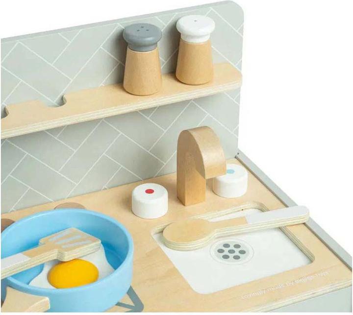Produktbild Bigjigs Holz-Tischküche, 7-tlg.