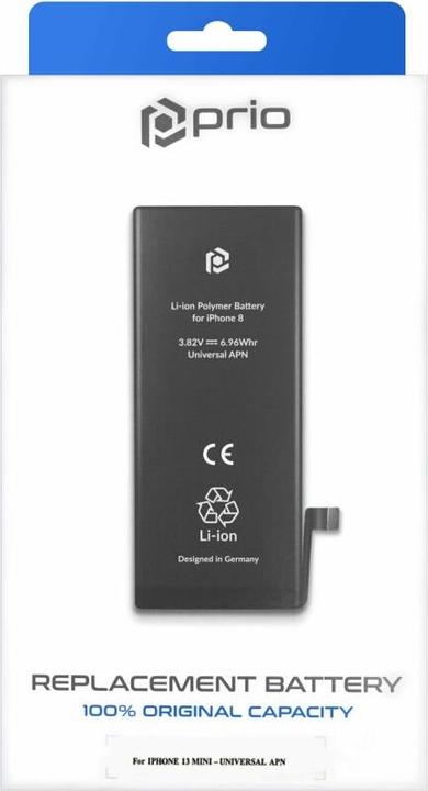 Produktbild prio Battery for iPhone 13 mini (Universal APN)