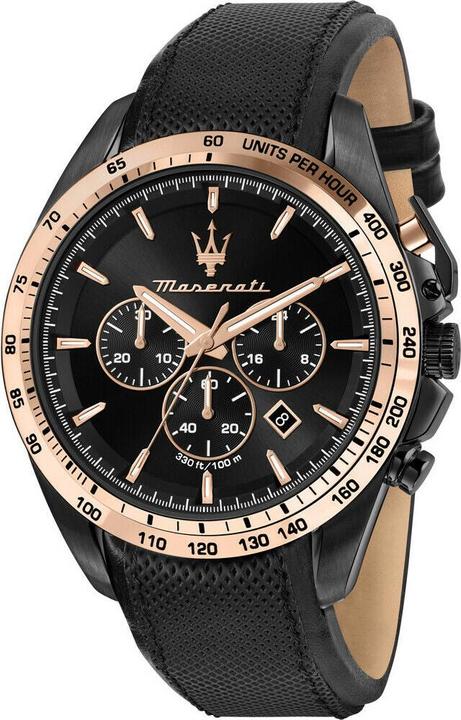 Maserati Quarz Armbanduhr R8871612038 Gold Gehäusematerial=Edelstahl (Analoguhr)