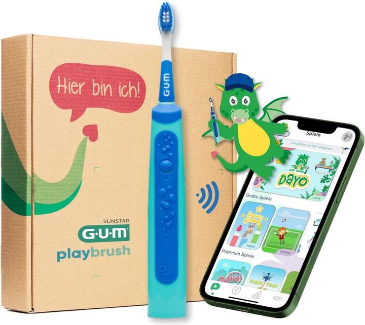 Immagine prodotto GUM Playbrush intelligente Schalzahnbürste (Spazzolino sonico)
